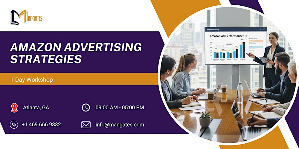 Amazon Advertising Strategies: 1 Day Workshop in Atlanta, GA