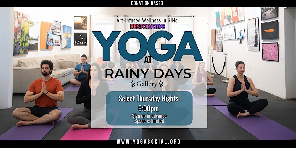 Candlelit Restorative Yoga @ Rainy Days Art Gallery