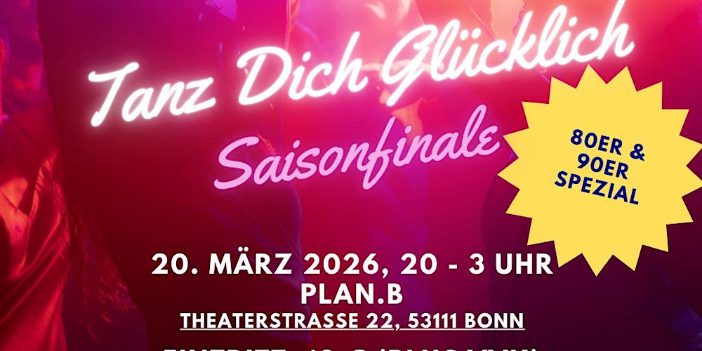 Saisonfinale von "Tanz Dich glücklich"  - 80/90er Jahre Special