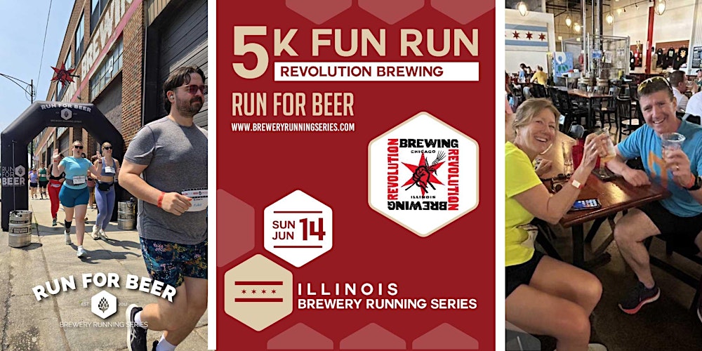 5k Fun Run x Revolution Brewing | 2026 IL Brewery Running Series