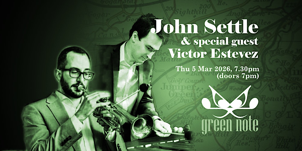 John Settle with Victor Estevez at the Green Note