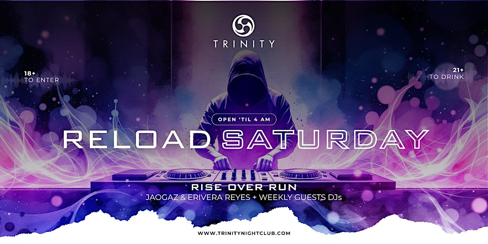 Reload Saturdays at Trinity