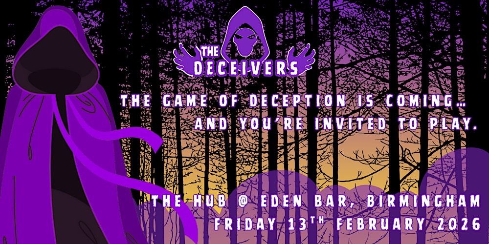The Deceivers – A Live Traitors-Style Immersive Game Night