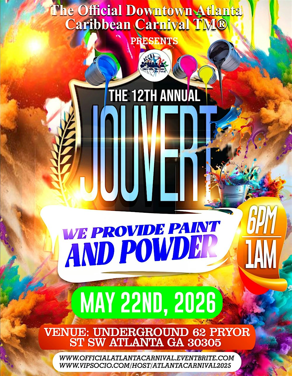 JOUVERT - WE PROVIDE PAINT AND POWDER