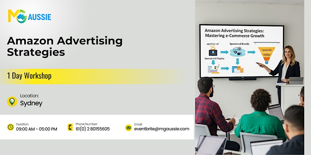 Amazon Advertising Strategies: 1 Day Workshop in Sydney