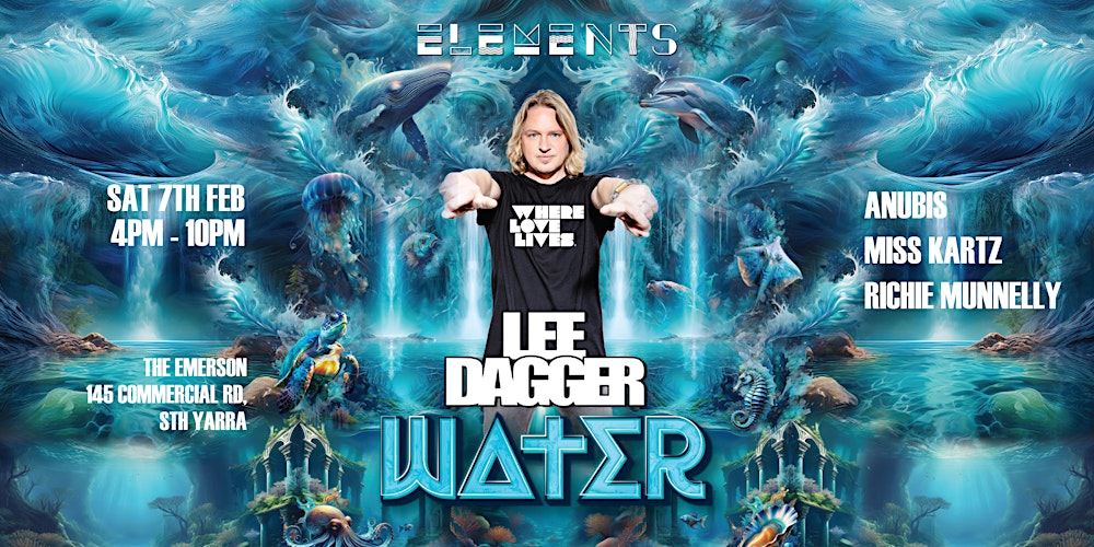 WHERE LOVE LIVES ~WATER~ FEAT: LEE DAGGER OF BIMBO JONES (UK)