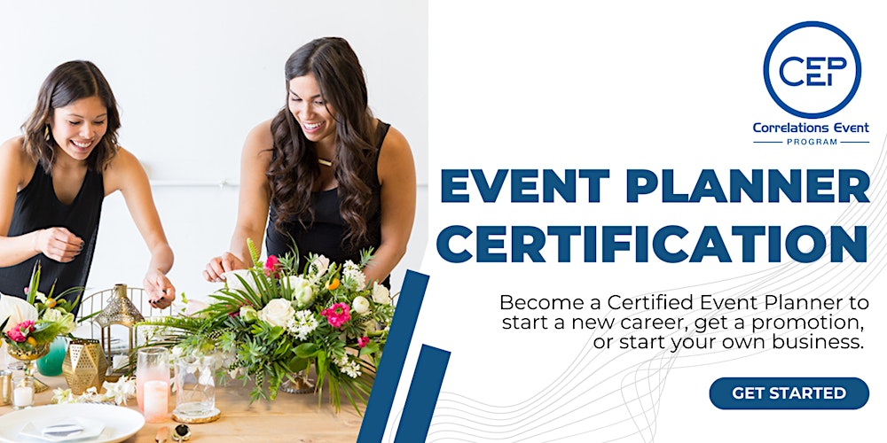 2-Day Boston Event Planner Certification March 7-8, 2026