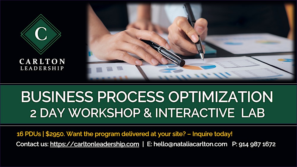 Business Process Optimization Workshop | March 5 - 6, 2026