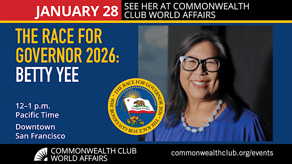 The Race for Governor 2026: Betty Yee