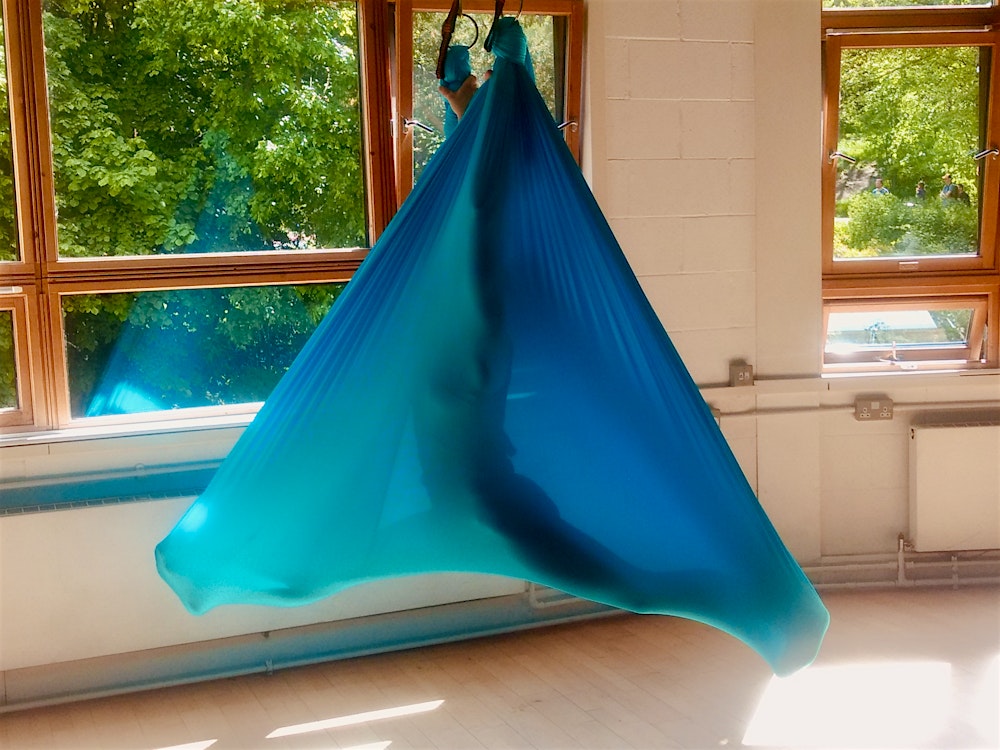 Aerial Yoga Workshop Edinburgh, Sat 28th March 9.15-10.45am