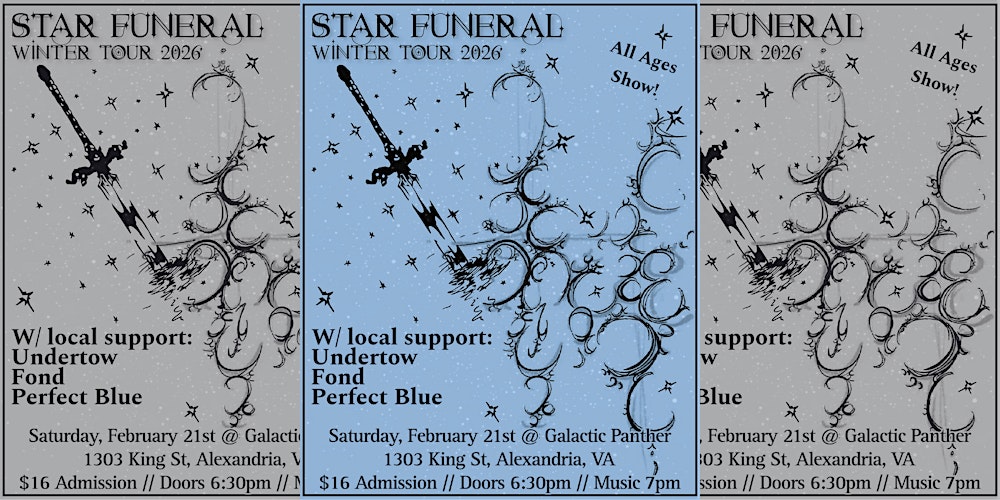 LIVE MUSIC: Star Funeral Live @ Galactic Panther