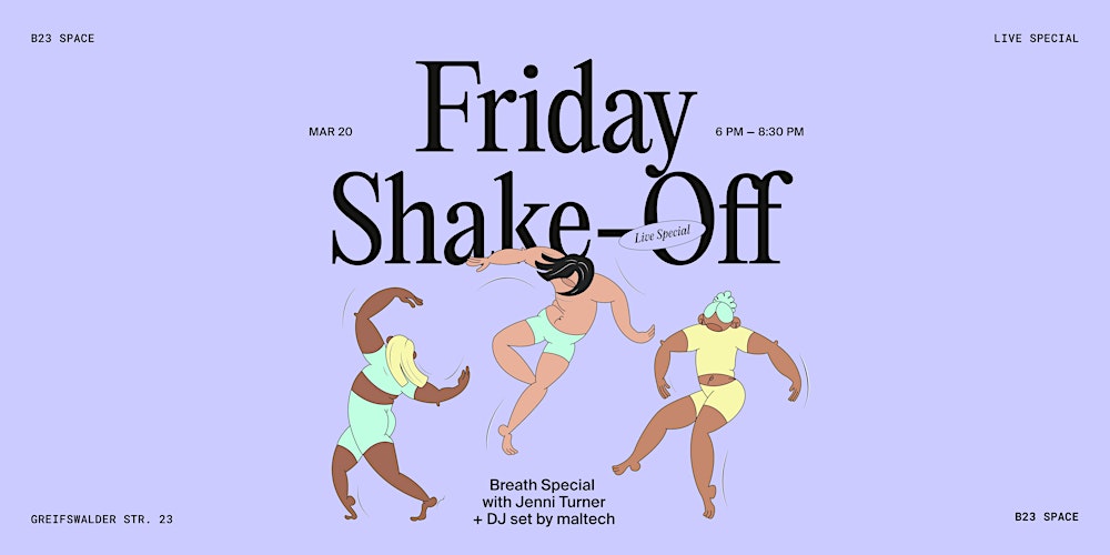 Friday Shake Off | Dance & Meditation | Breath Special w/ Jenni Turner
