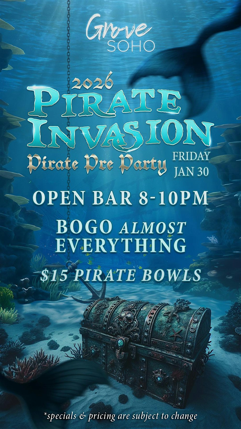 Gaspy Pre-Game at Grove Soho!