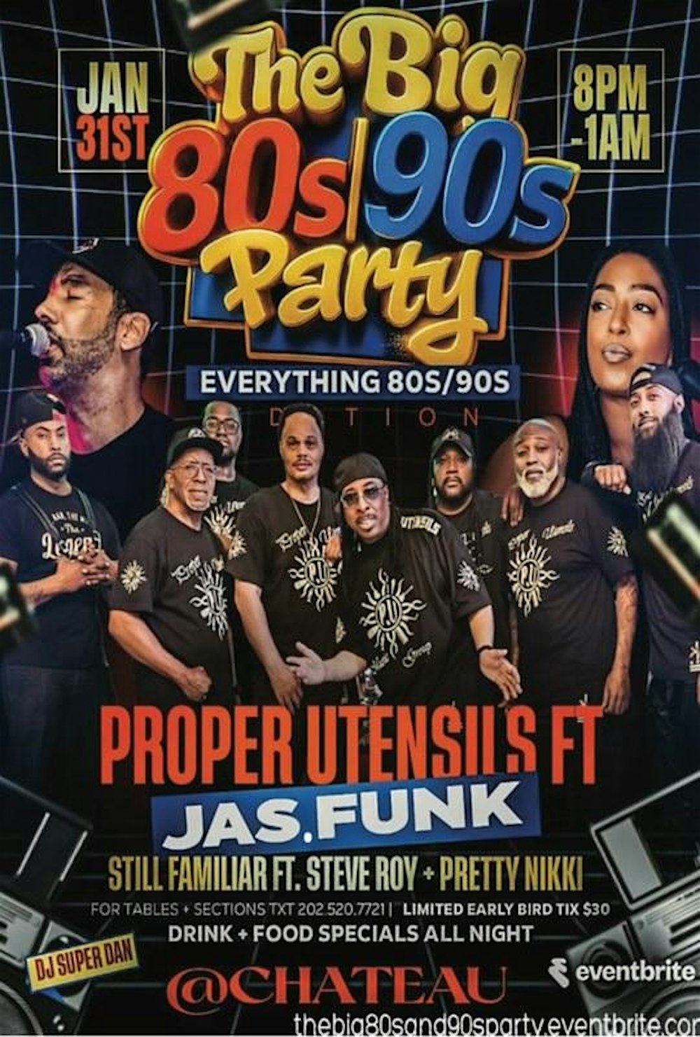 The Big 80’s & 90’s Party