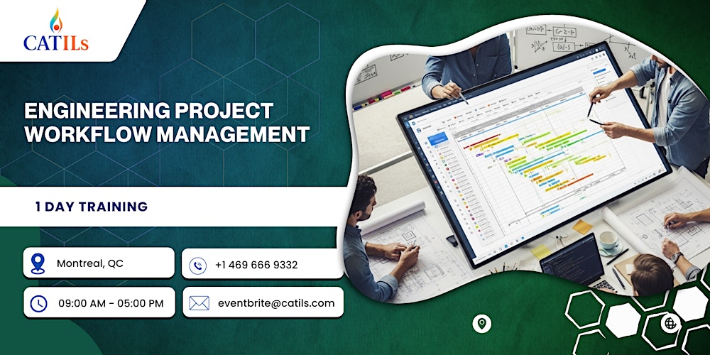 Engineering Project Workflow Management – 1 Day Training in Montreal