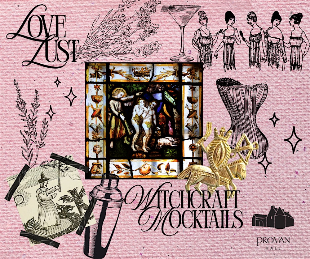 Love, Lust and Witchcraft - mocktails and clay badge workshop