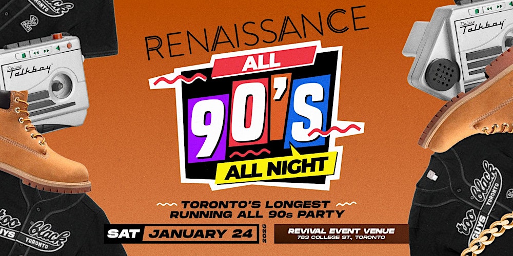RENAISSANCE - ALL 90s w/Jester, Mista Jiggz, Agile & special guest Yosvanii