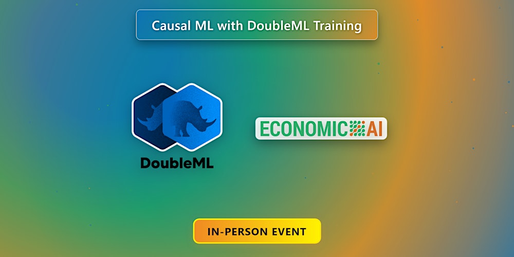 2-Day Training in Causal ML with DoubleML (Hamburg, in-person, 10am CEST)
