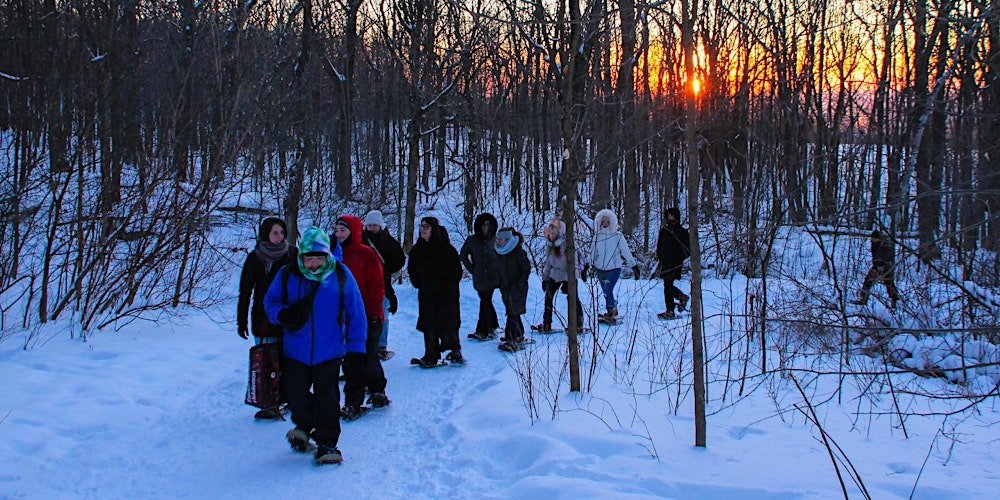 Showshoe Excursion: By the Glow of the City Lights