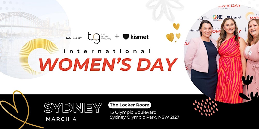 Sydney International Women's Day  Lunch