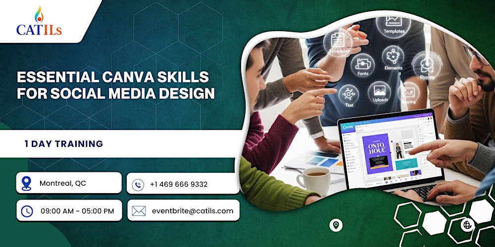 Essential Canva Skills for Social Media Design – 1 Day Course in Montreal