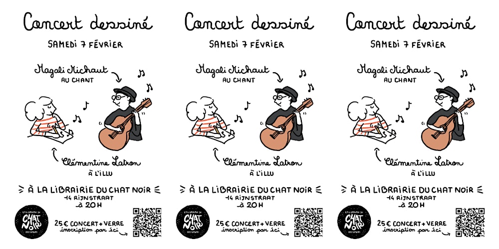 Concert dessiné : Magali Michaut et Clémentine Latron