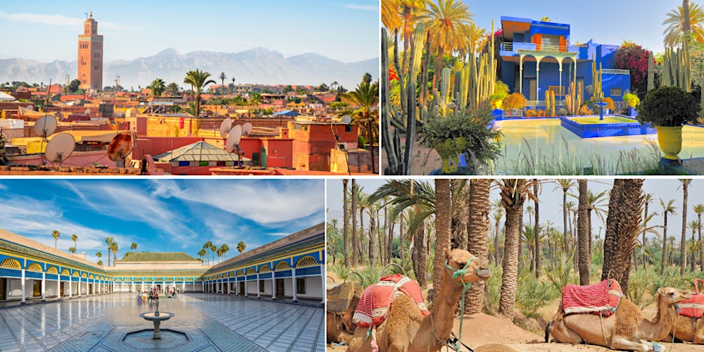 Voyage 4jrs/3 nuits à Marrakech | 6-9 février ✈️ VOYAGE EN AVION