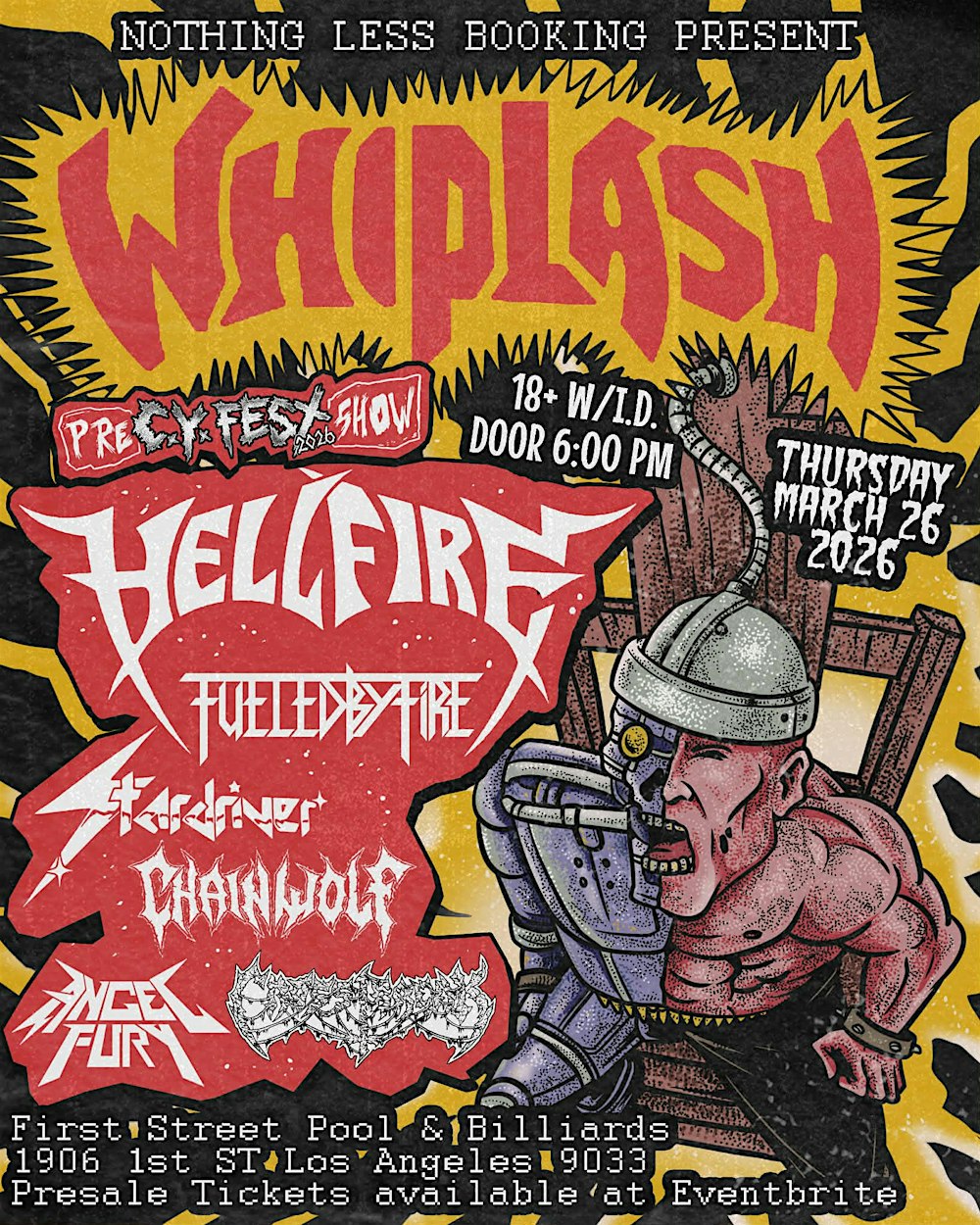WHIPLASH @ FIRST ST BILLIARD