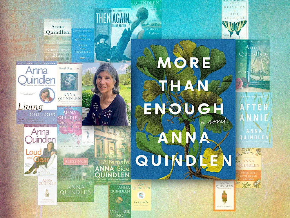 (IN-PERSON) Zibby Media Presents: Anna Quindlen