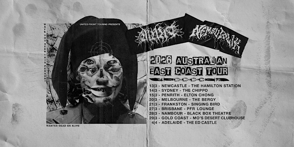 Munt x Nembutolik 2026 Australian East Coast Tour - Adelaide