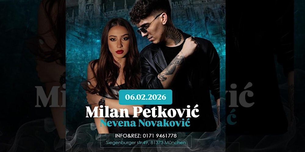 Milan Petkovic i Nevena Novakovic Live!
