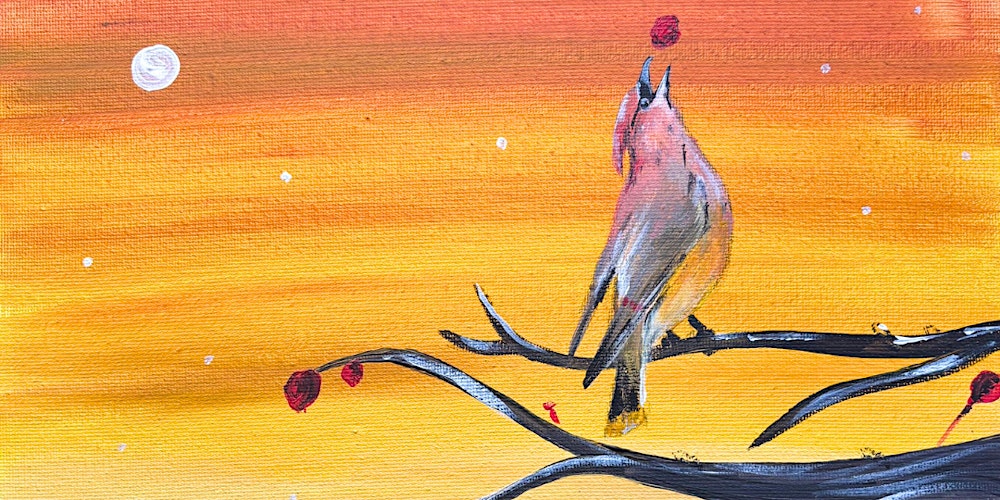 Sip & Paint at Racks Bar & Kitchen, Clifton, Bristol - "Golden Hour"