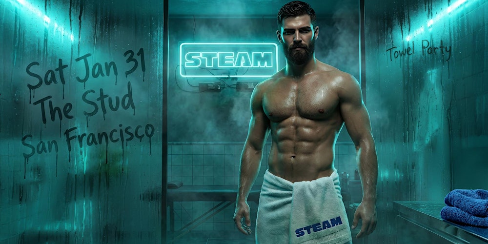STEAM Towel Party SF Jan Edition
