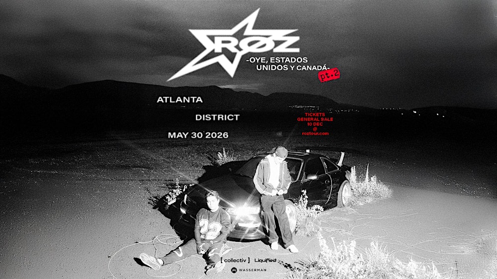 RØZ | Saturday May 30th 2026  | District Atlanta
