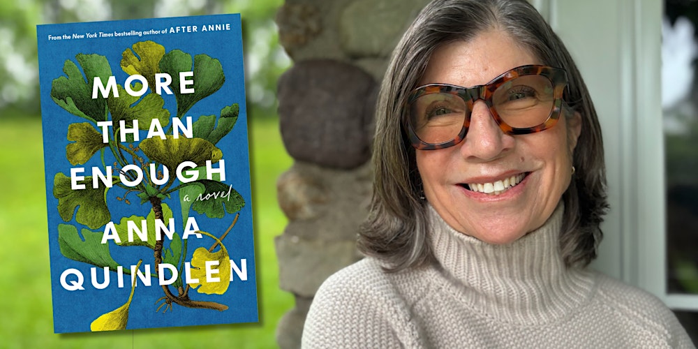 Author event with Anna Quindlen