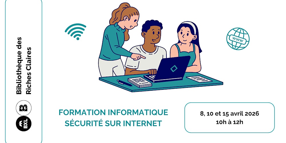 Formation informatique : Sécurité sur Internet (3 séances)