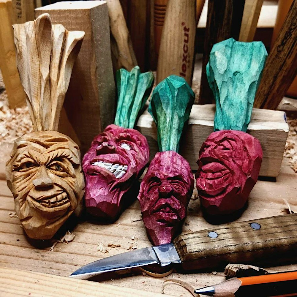 Carve a Spirited Keychain