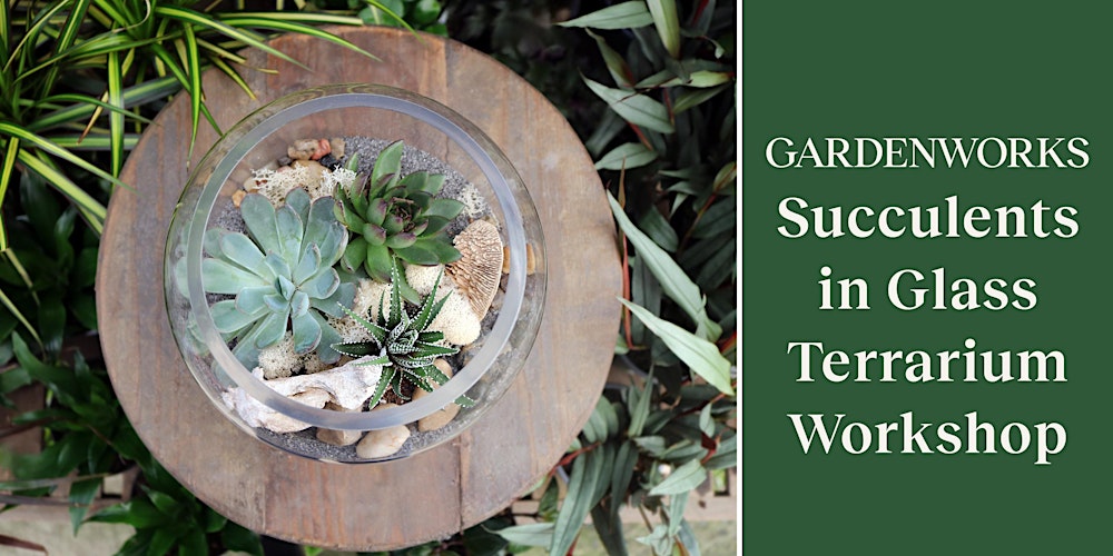 Succulent Terrarium Workshop at GARDENWORKS Burnaby-Lougheed