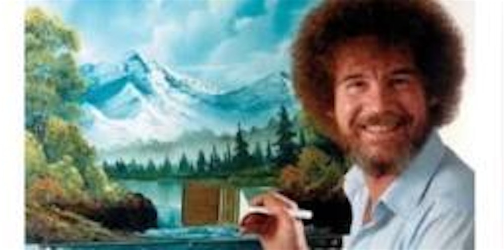 Bob Ross Oils Class Sun.  March  22nd  9am - 3pm $95 Includes All Materials