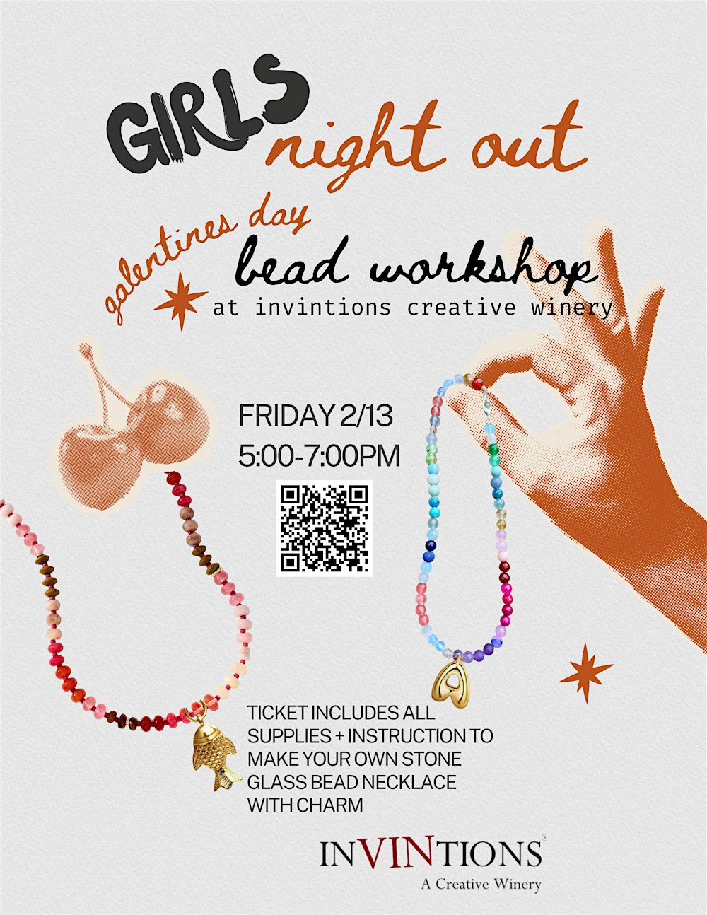 Galentine's Day Bead Workshop