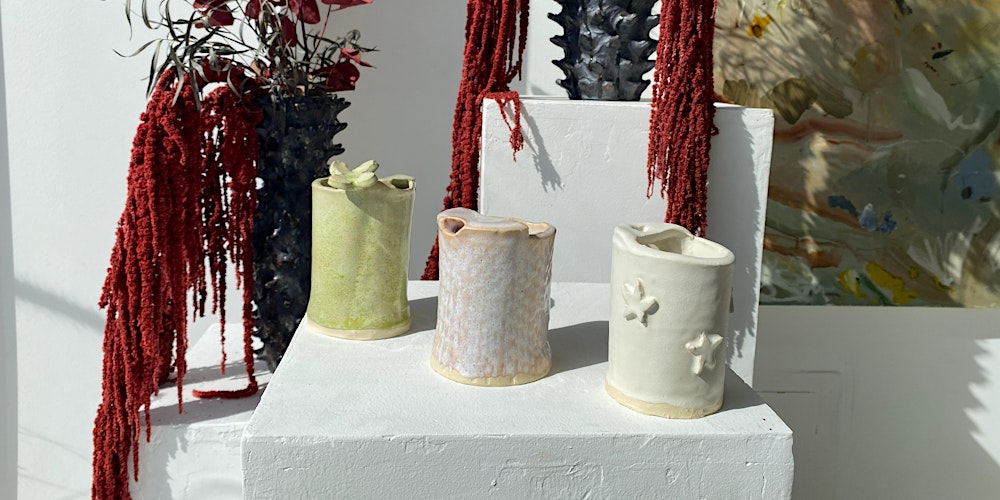 Ceramic Travel Mug Pottery Class - Handbuilding Pottery Workshop