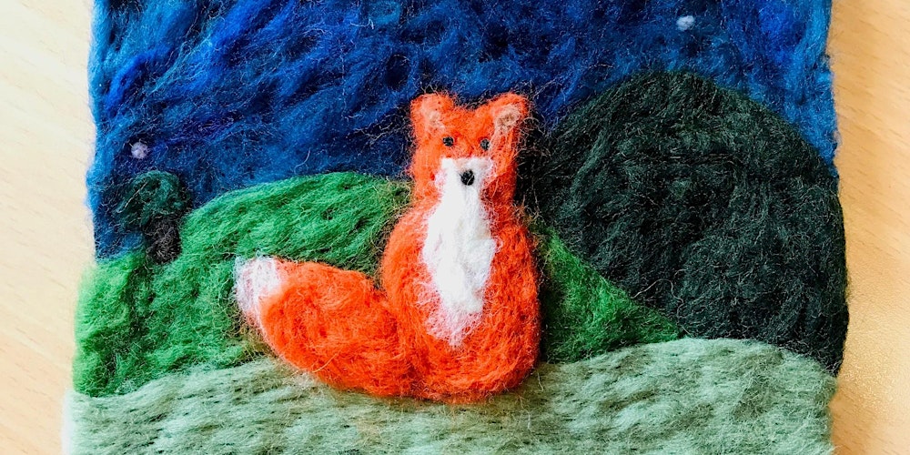 Create at Staircase: needle Felted Pictures