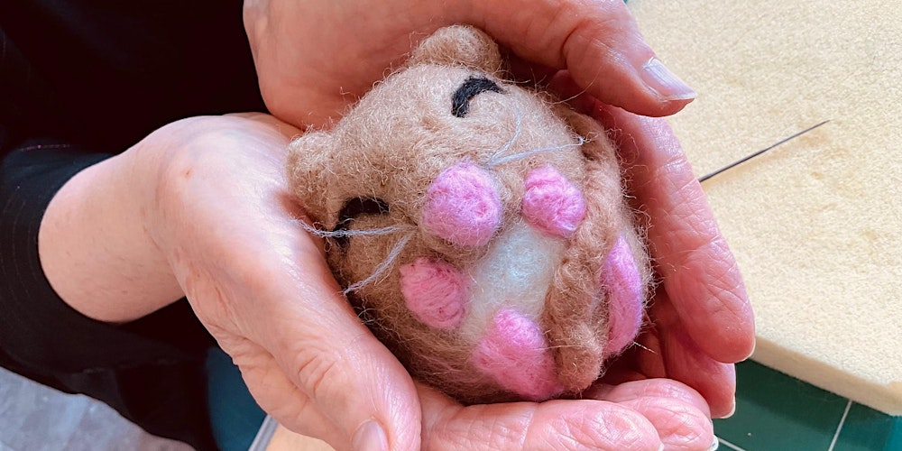 Create at Staircase: Needle Felted Friends