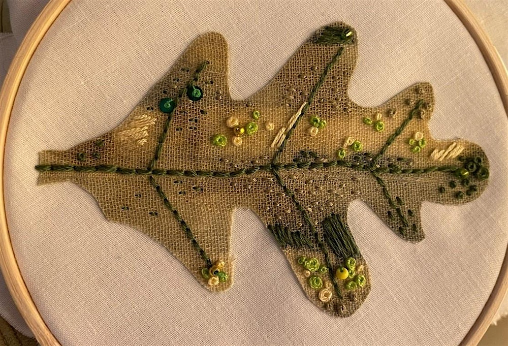 Nature Crafts for Adults - Sherbourne - Embroidery