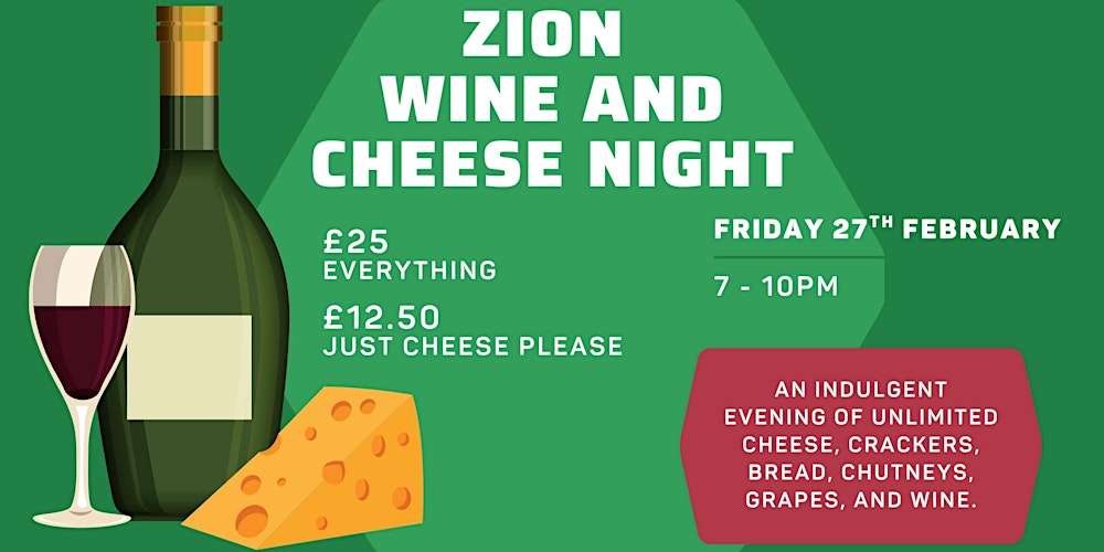 Wine & Cheese Night at Zion!