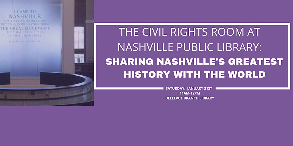 The Civil Rights Room at Nashville Public Library