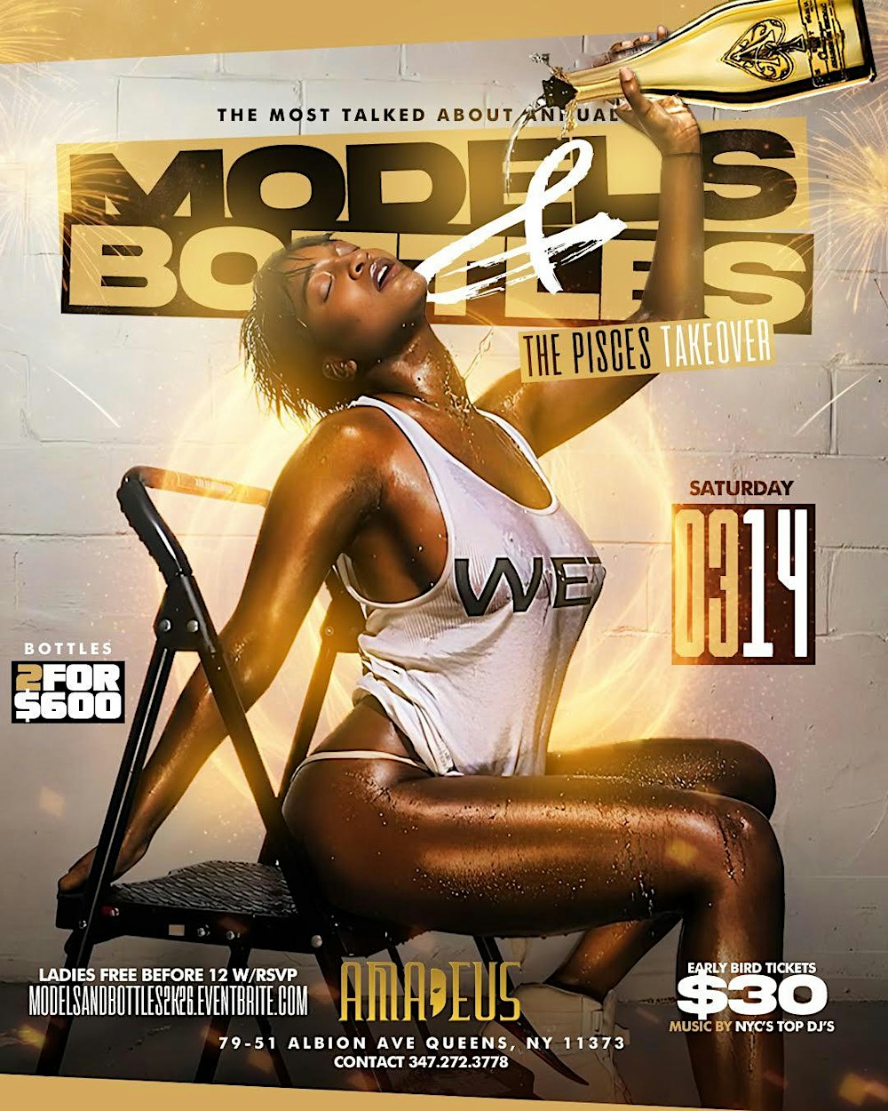 MODELS AND BOTTLES AMADEUS NIGHT CLUB