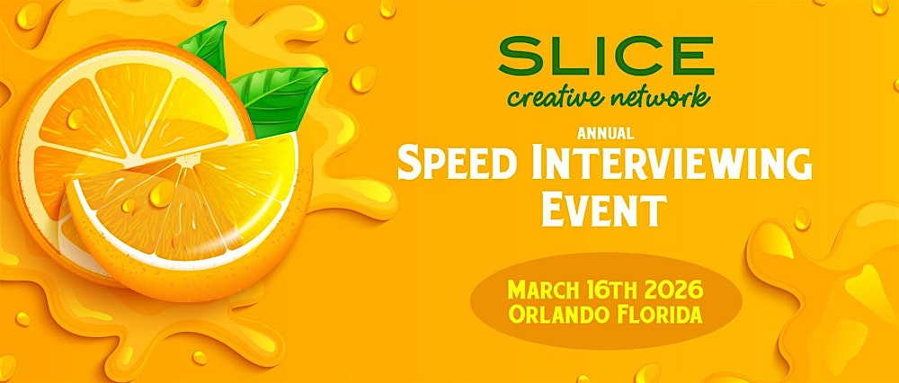 SLICE Speed Interviewing Event 2026