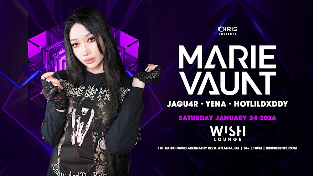 Iris Presents: Marie Vaunt @ Wish Lounge | Sat, Jan 24th!