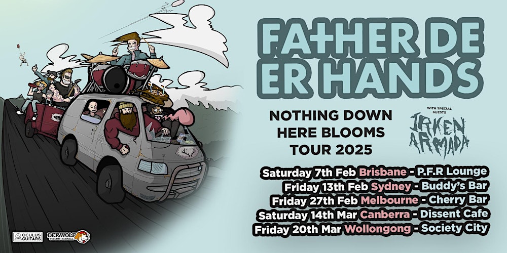 Father Deer Hands live at Cherry Bar, FRI FEB 27th